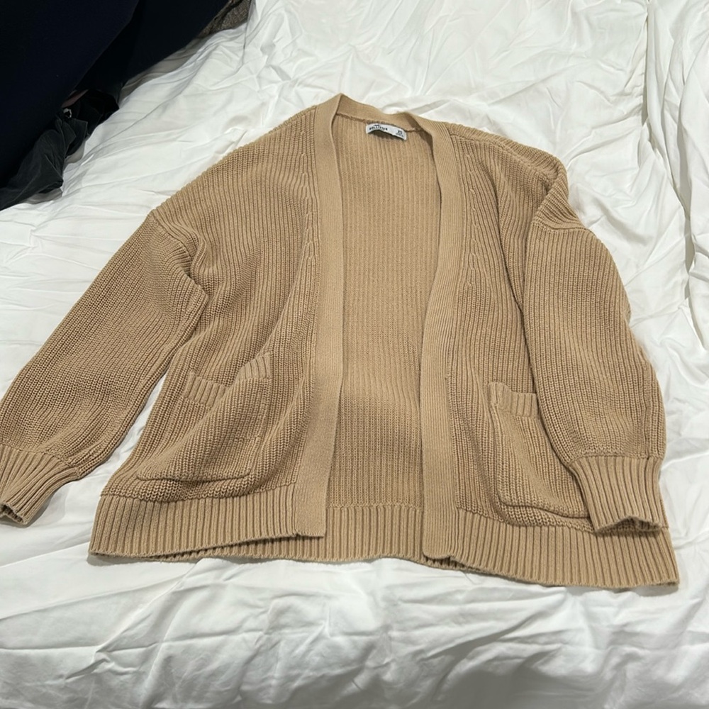 Hollister XS Waffle Knit Cardigan